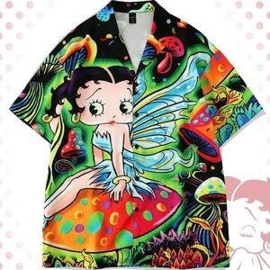 SHEIN CURVE BETTY BOOP RETRO SHIRT SZ XL 1X 2X
